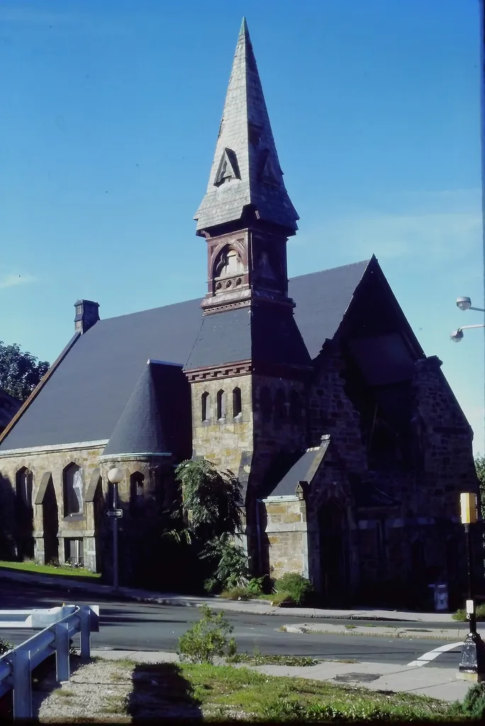 This Swedenborgian church was built in 1874