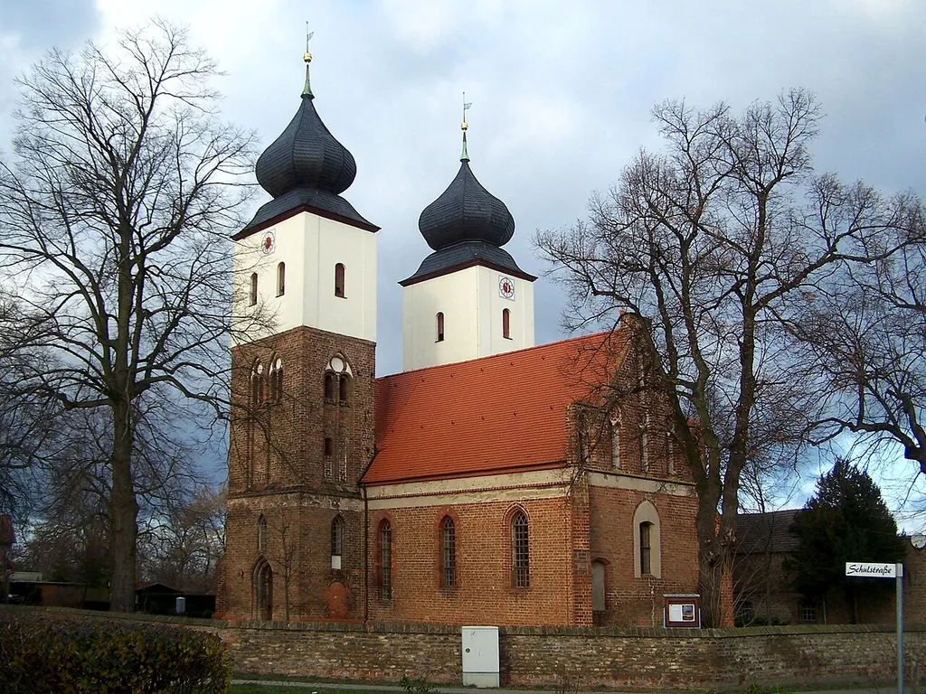 Kirche in Tremmen, einem Ortsteil von Ketzin, Landkreis Havelland