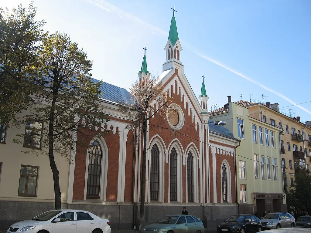 lutheran church St.Ekaterina, Kazan.