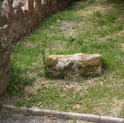 Old Wayside Cross - moved to Tedburn St Mary churchyard