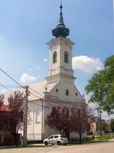 Reformed church in Mány