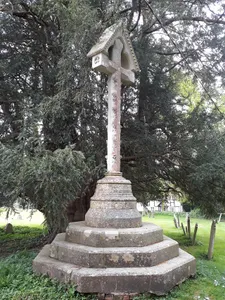 Churchyard Cross 10 Metres South Of The Church