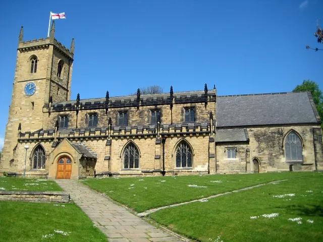 Church of the Holy Trinity Rothwell parish church is dedicated to the Holy Trinity and is on the site of an Anglo Saxon predecessor. The current church was built in the medieval period. Largely restored or rebuilt 1873, it is a grade II listed building. Internally there is a late medieval coffered nave ceiling of massive moulded beams with carved bosses, and a font dated 1662.