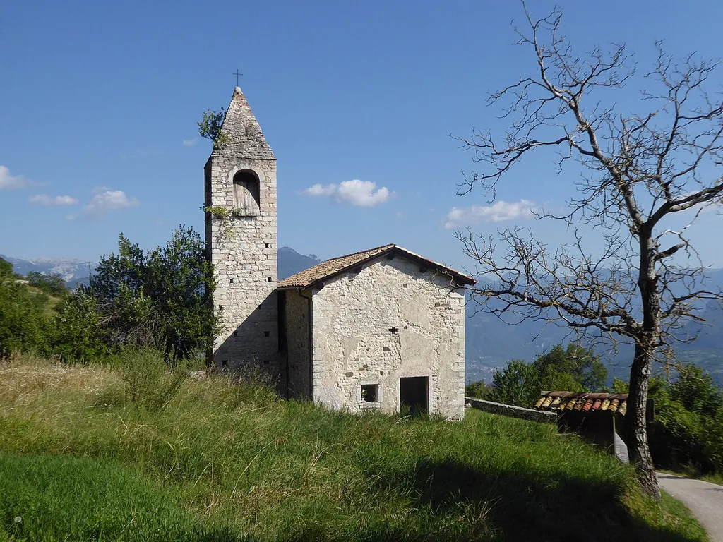 Corniano (Mori, Trentino, Italy), Saint Agatha church