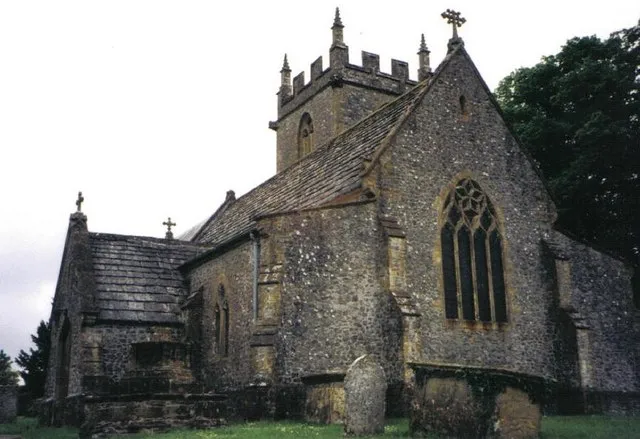Rampisham: parish church of St. Michael Rebuilt in the nineteenth century, apart from the 15th-century tower.