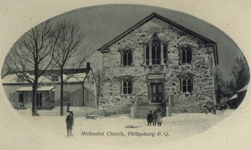 Methodist Meeting House in Philipsburg, Quebec