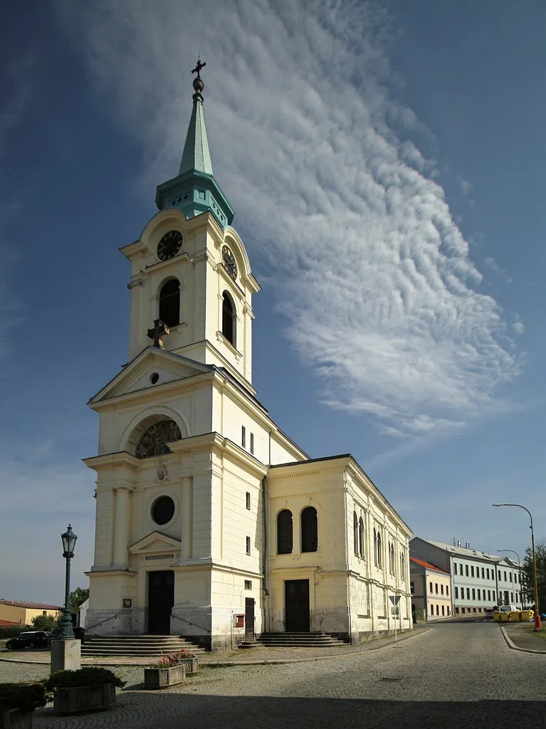 Příbram VI-Březové Hory, kostel svatého Vojtěcha