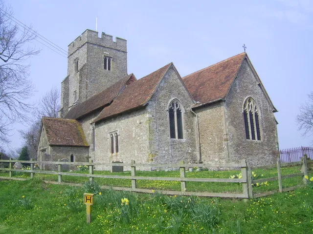 St Mary The Virgin parish church, Stone-in-Oxney, Kent, seen from the southeast