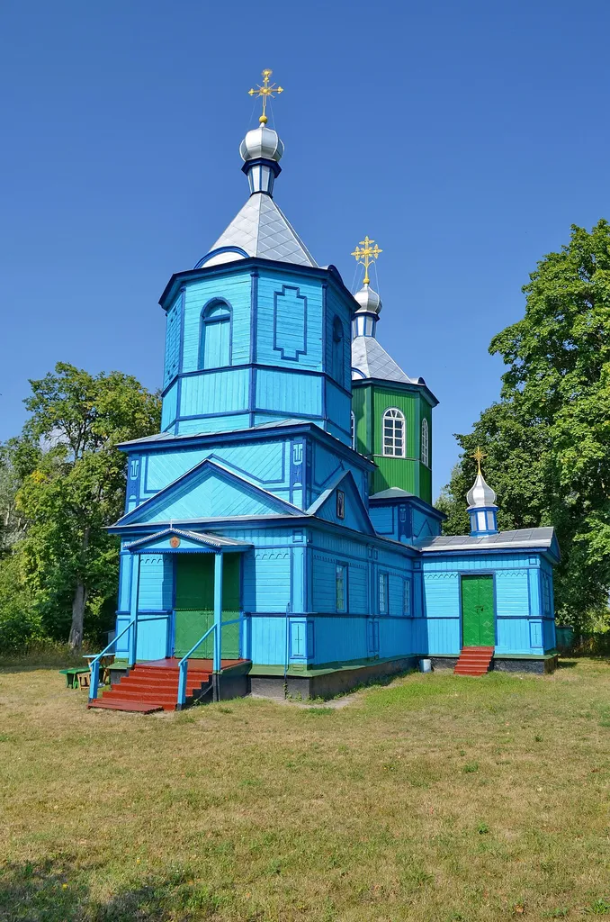 Чудо-Михайлівська церква (дер.), село Мала Стариця,