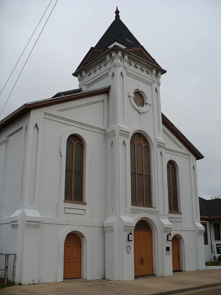 State Street A.M.E. Zion Church in Mobile, Alabama. Built in 1854.