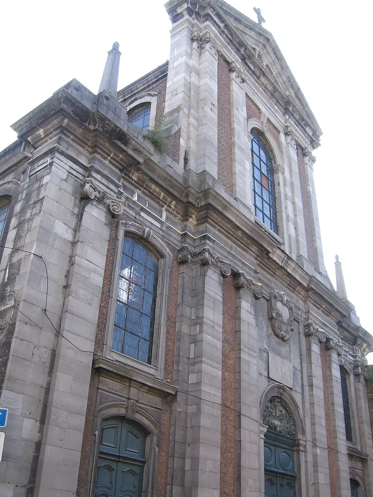 The church of Notre-Dame d'Harscamp, in the center of the town of Namur (Belgium), now in disuse.