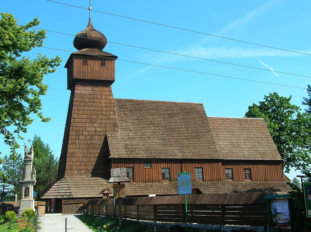 Wooden church in Wisła Mała (1775)