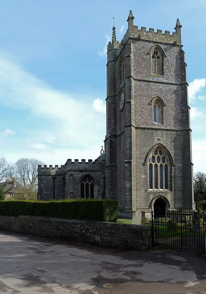 All Saints' parish church, Long Ashton, Somerset, seen from the west