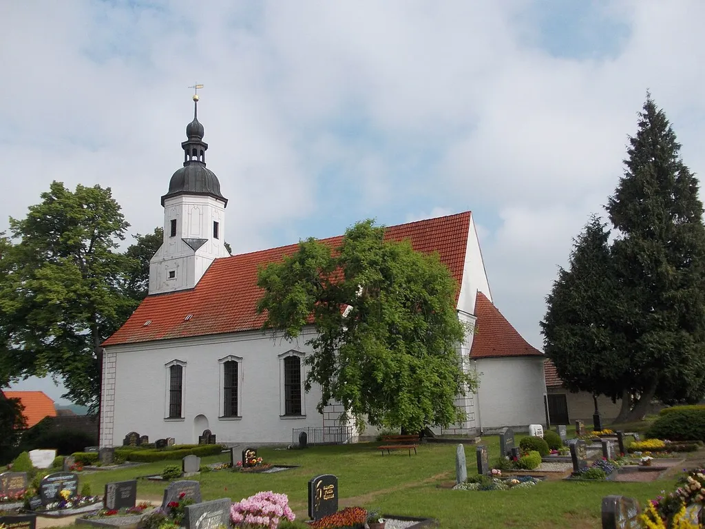 Merkwitz church (Oschatz, Nordsachsen district, Saxony)