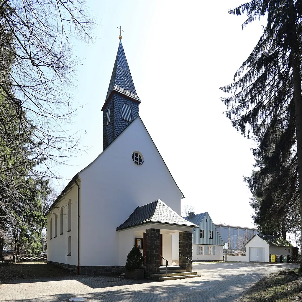 evangelische Christuskirche in Steinbach am Wald