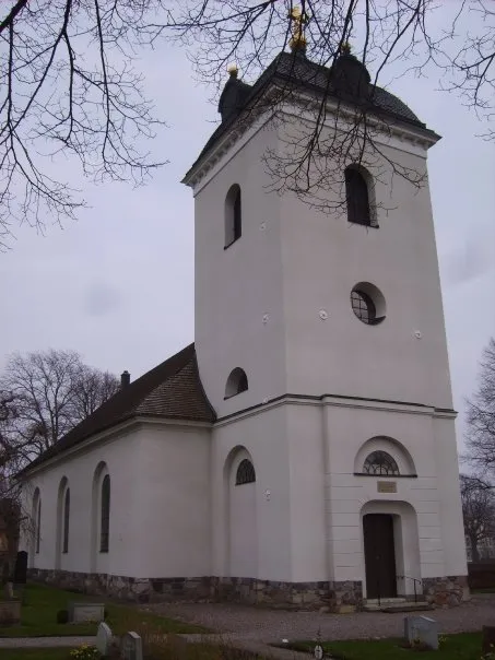 The church in Tåby.