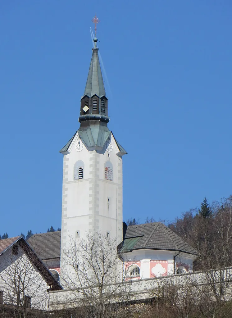 Saint Ulrich's Church in Leskovica, Municipality of Gorenja Vas–Poljane, Slovenia