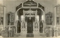 Altar of Korpiselkä orthodox church