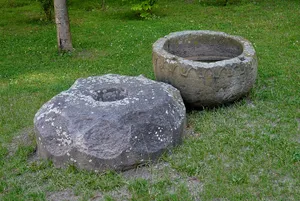 baptismal font from the Wenigsen Monastery in the Harz Mountains