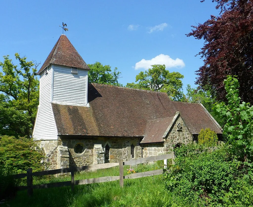 St Martin of Tours' Church, Ashurst Road, Ashurst, Tunbridge Wells Borough, Kent, Engtland.