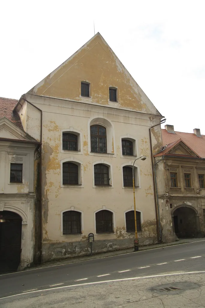 Overview of Church of Our Lady of the Angel in Náměšť nad Oslavou, Třebíč District.