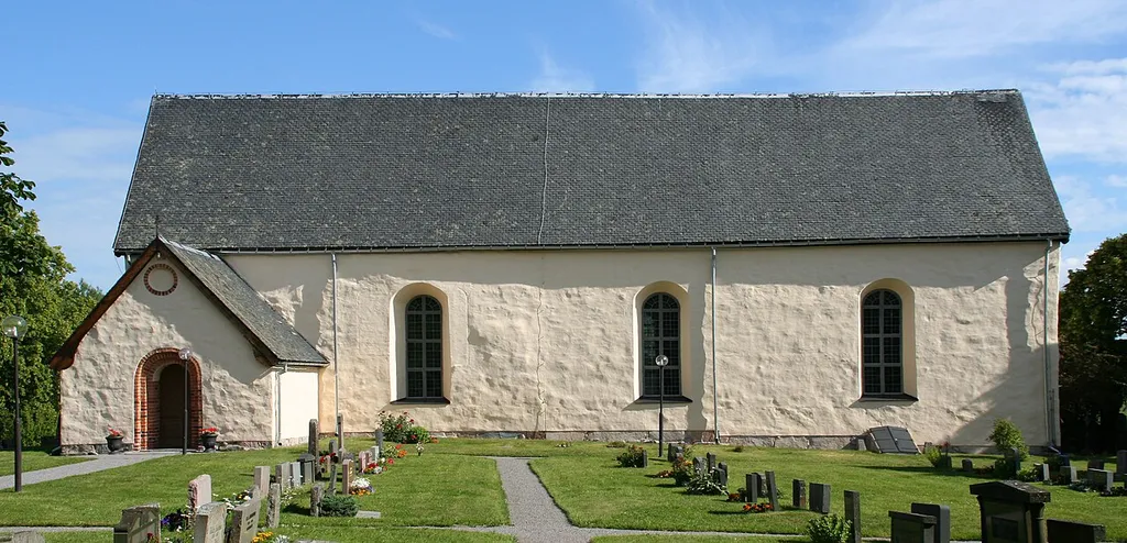 Husby-Långhundra Church in Uppland, Sweden