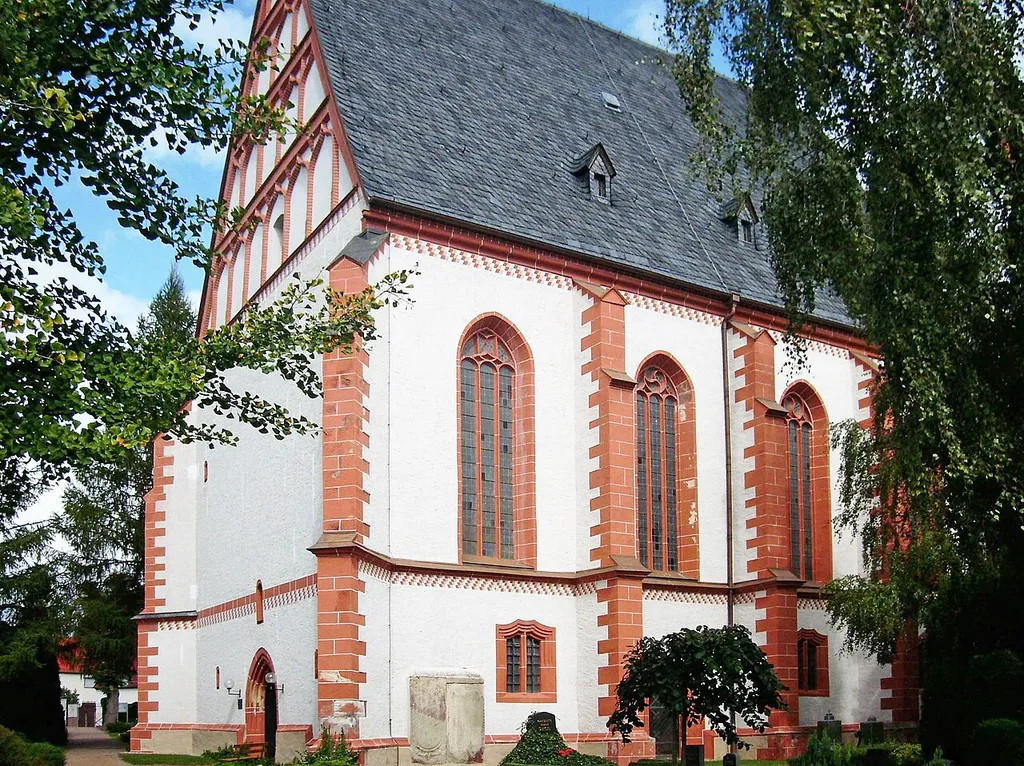 St. Mary's Church in Rötha (Leipzig district, Saxony)