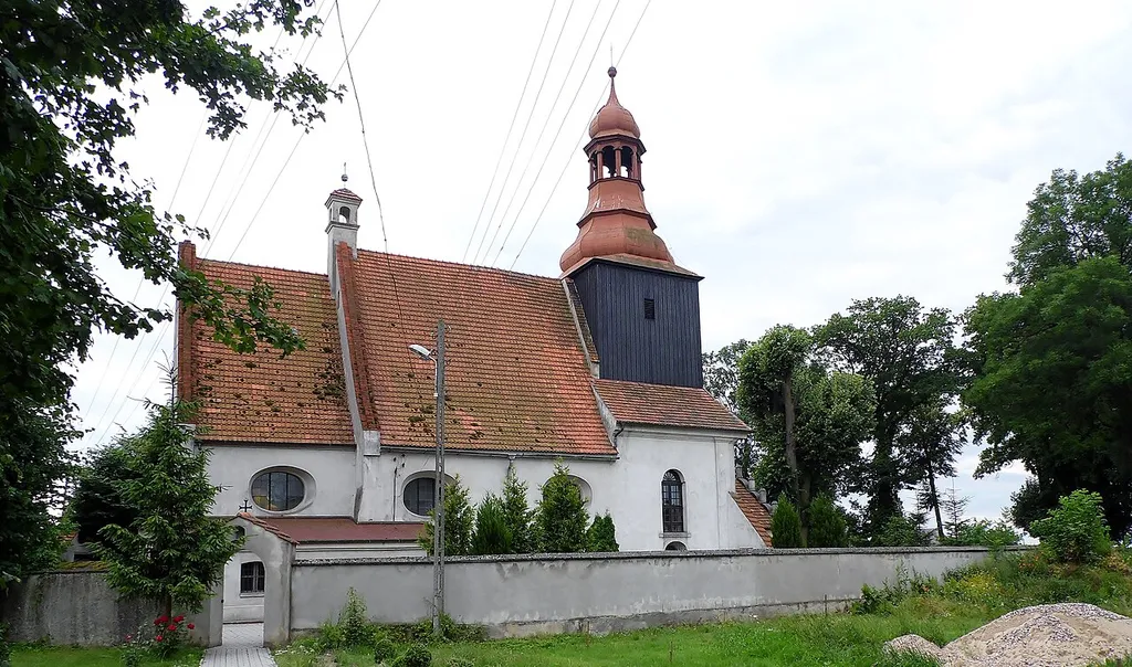 Parish Church. St. Martin of the fifteenth / sixteenth, seventeenth / eighteenth century (p. Mon.) Long Old / municipality Święciechowa / Leszno district / province. Greater Poland / Poland