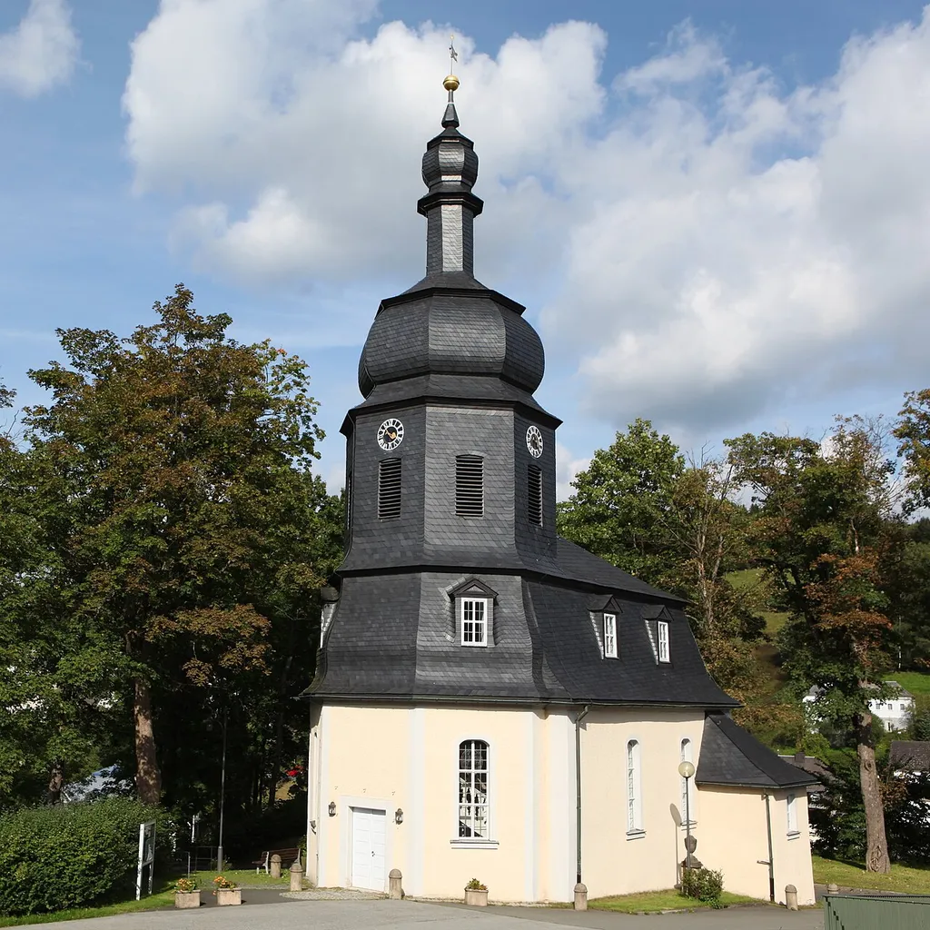 Evangelische Kirche Ad Portam Coeli in Tettau, Landkreis Kronach