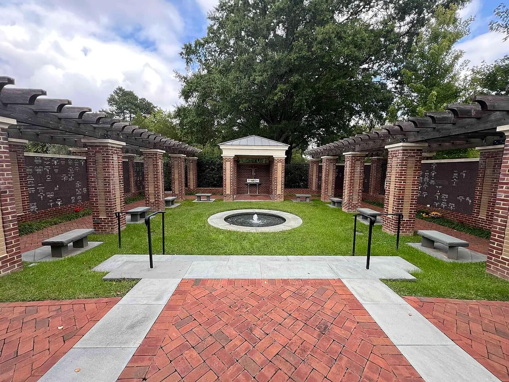Saint Edward the Confessor Catholic Church Columbarium in Chesterfield County, Virginia.