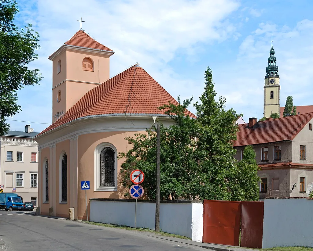 Bystrzyca Kłodzka, kościół szpitalny św. Jana Nepomucena, 1833