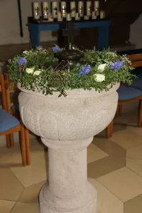 Baptismal font of St. Johannis (Ettenstatt)