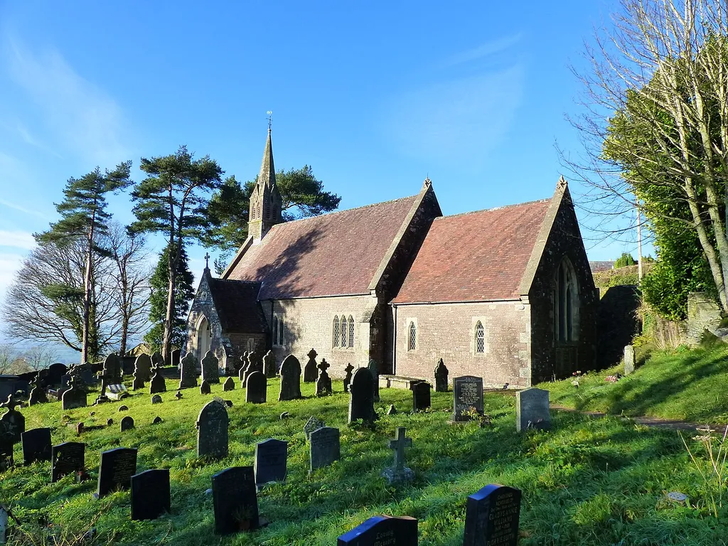 St Dennis church, Llanishen, Monmouthshire