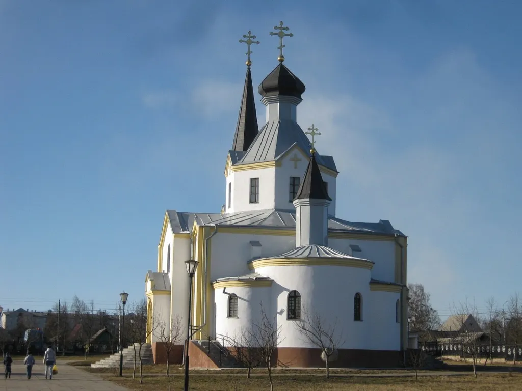 Касцюковічы. Крыжаўзвіжанская царква