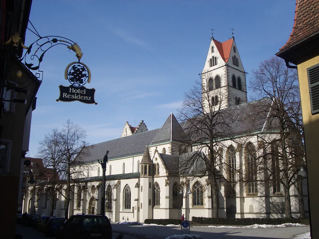 Ravensburg, Germany: Liebfrauenkirche (view from Herrenstraße)