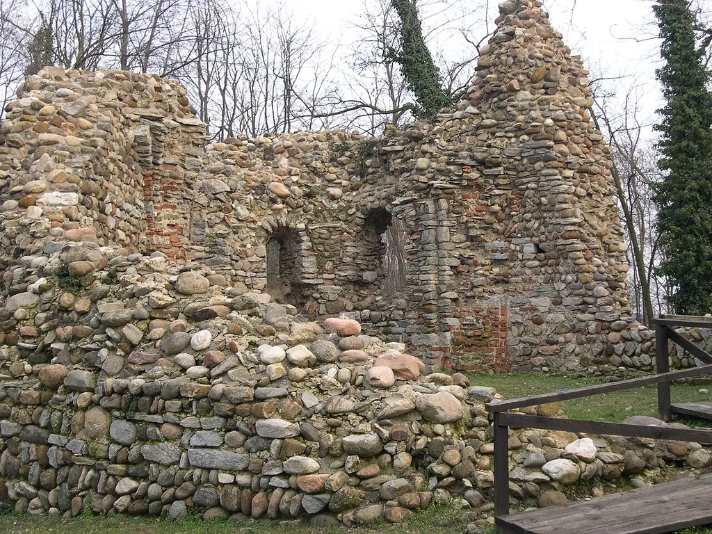 I resti della Chiesa di San Paolo, Castrum di Castelseprio