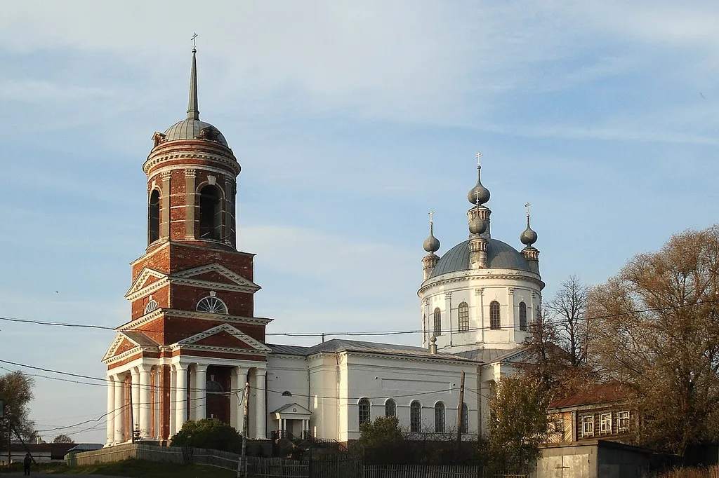 Nikolskaya Church inthe village of Kazakovo. Nizhegorodskaya oblast. Russia.
