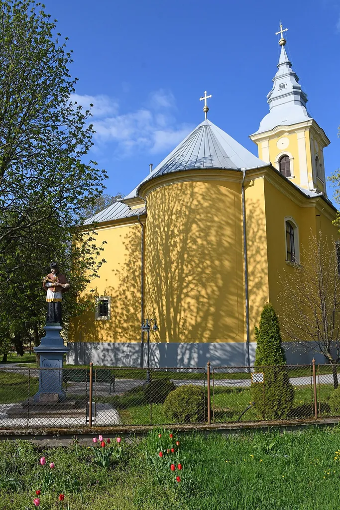 Statue of Saint John of Nepomuk in Balmazújváros, Hungary
