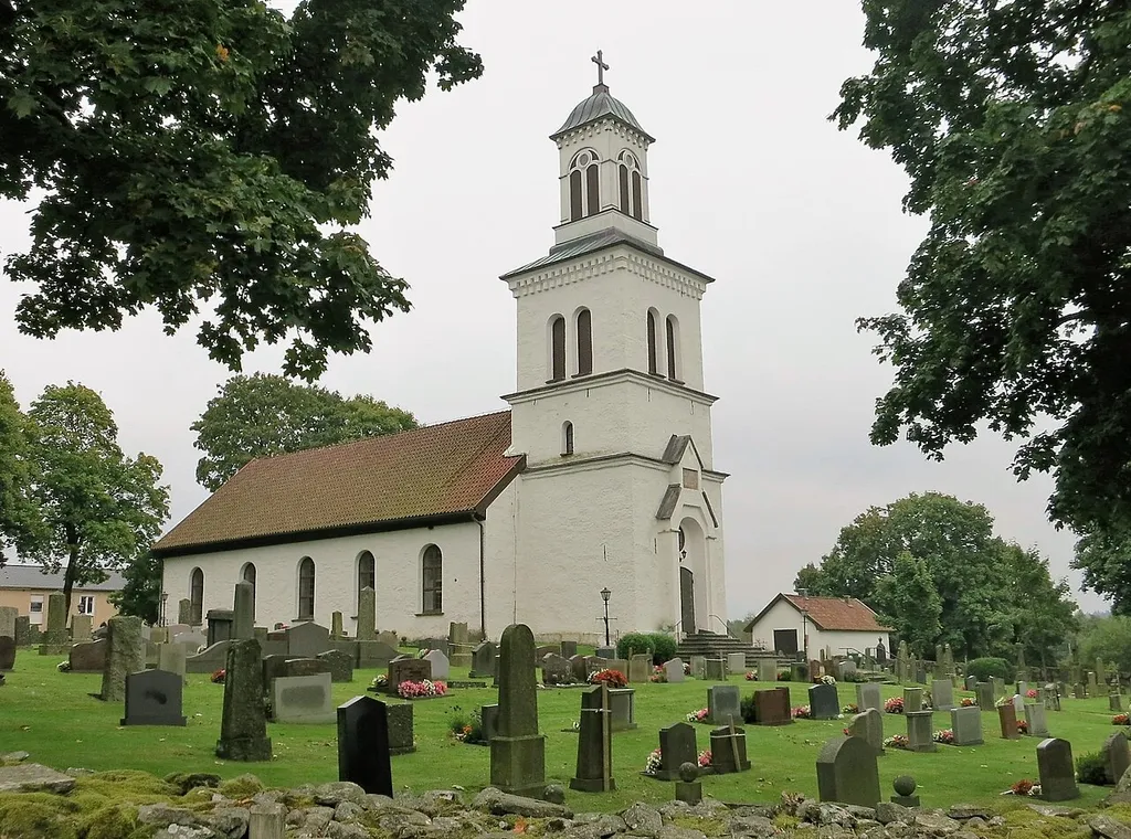 Gällareds kyrka i Halland