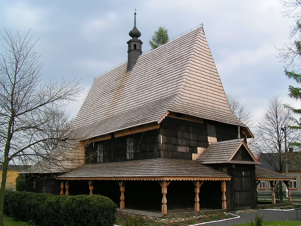 St. Mary Magdalena Church in Gidle. May 1, 2004
