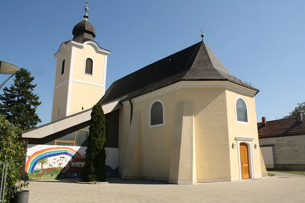 Kath. Pfarrkirche hl. Achatius in de:Kottingbrunn in Niederösterreich