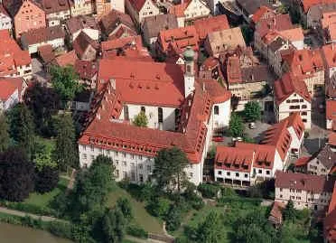 Luftbild Johann-Baptist-Hirscherhaus, Priesterseminar Rottenburg