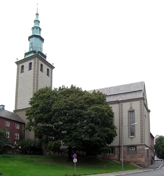 Margaretakyrkan, Hammersborg, Oslo. Built 1925. Architect: Lars Wahlman.