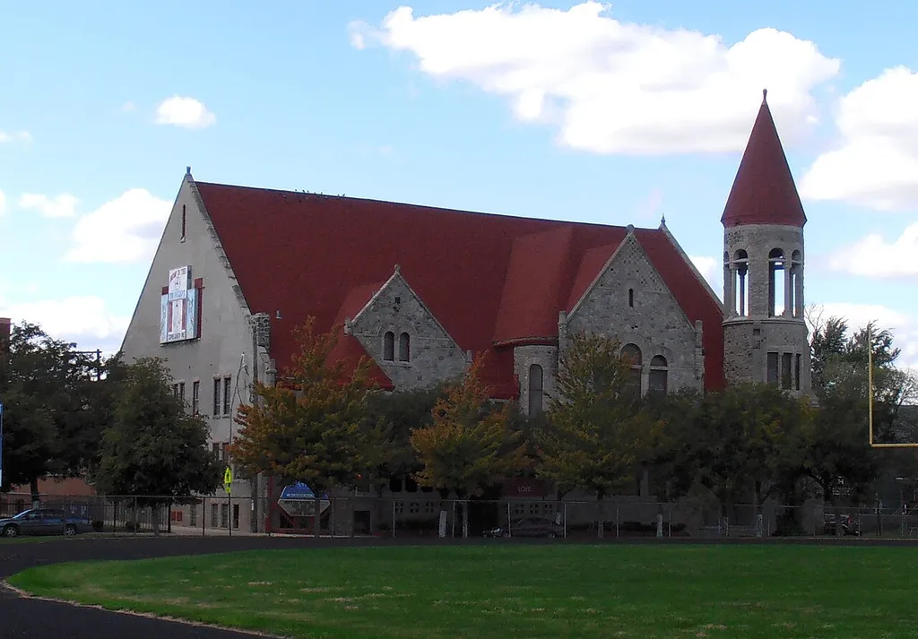 The Antioch Baptist Church, 6200 S Stewart, Chicago, Illinois, looking northwest