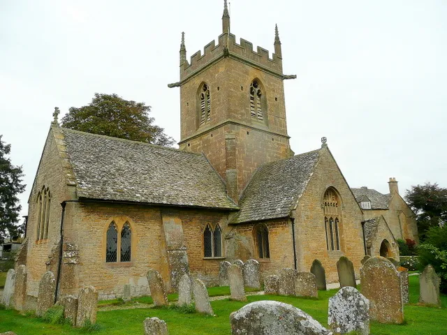 St. Peter's church, Willersey Viewed from the north-east.