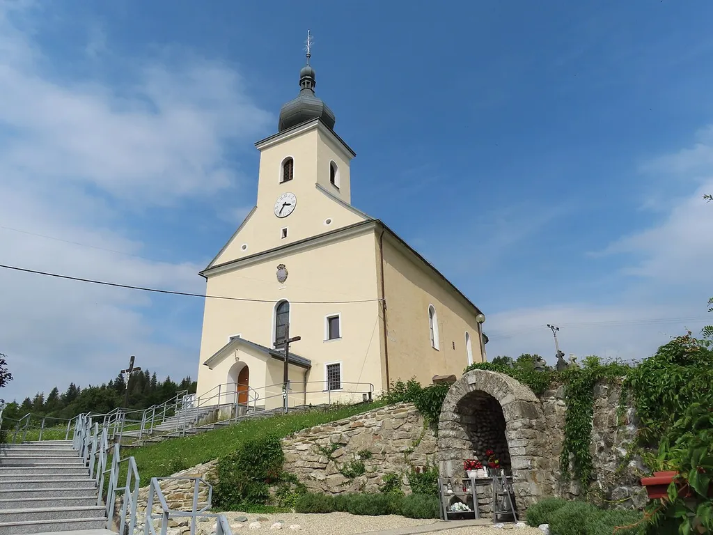 Saint Andrew church in Divina.