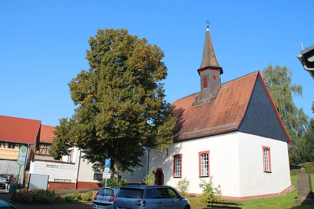 Evangelische Kirche Beltershain, Stadt Grünberg, Landkreis Gießen, Hessen, Deutschland