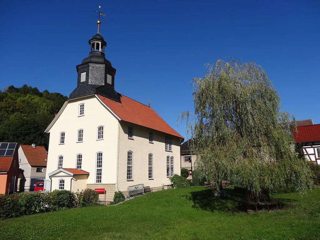 Church in Asbach (Schmalkalden), Thuringia, Germany