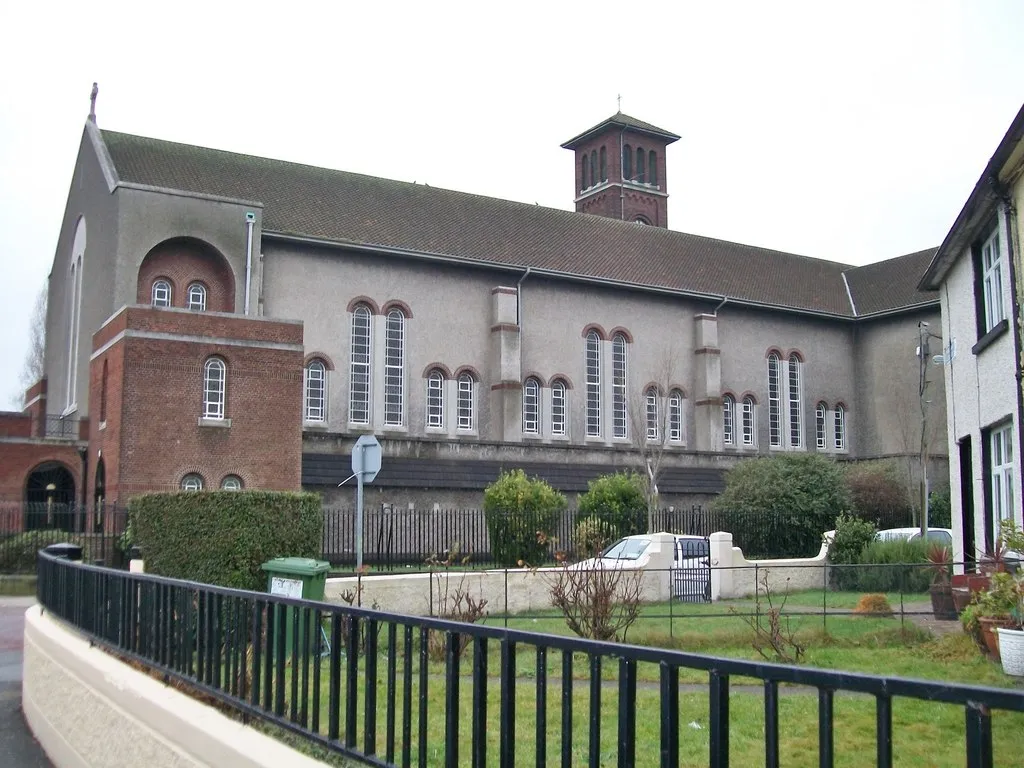 A view of St Joseph's Church from Church Road, East Wall