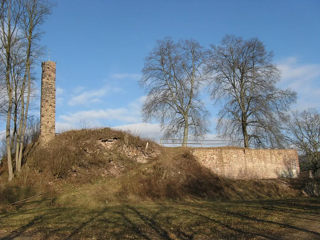 Bartenstein Castle, above Partenstein (Spessart/Germany)